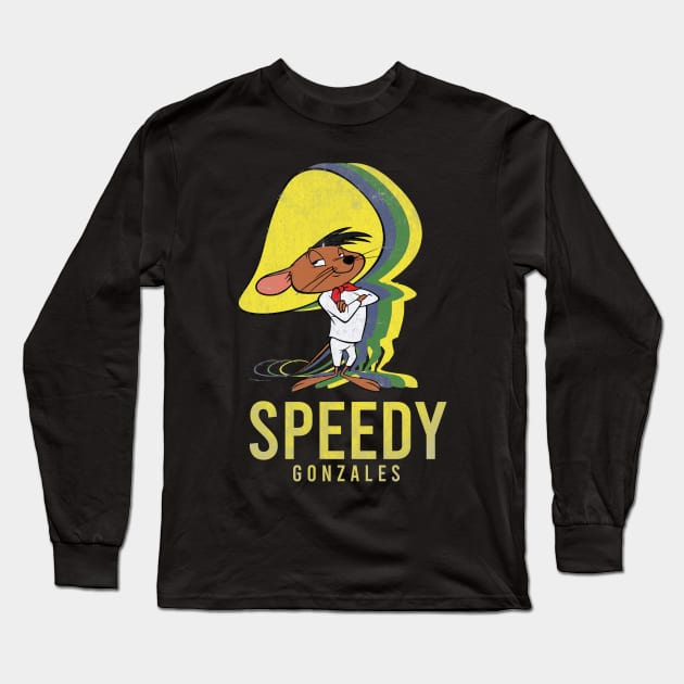 speedy gonzales retro Long Sleeve T-Shirt by Mortensen